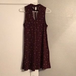 Hem & Thread Crimson Sleeveless gameday dress